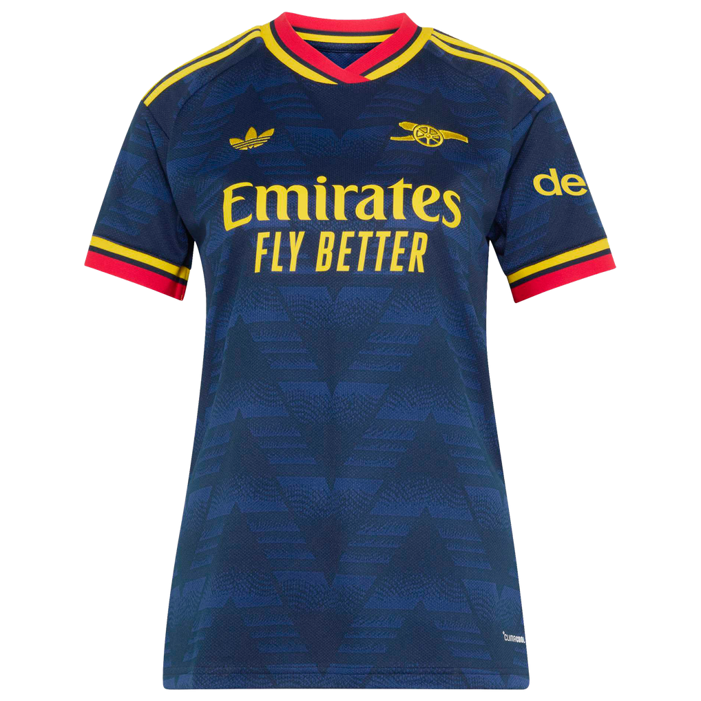 Arsenal adidas Away Shirt 2026-27 - Womens with Champions 26 printing
