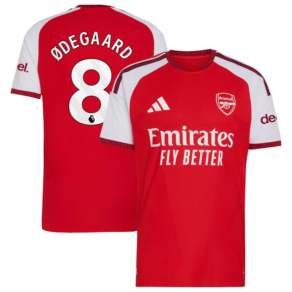 アーセナル 2026-27 ホーム オーセンティックユニフォーム Ødegaard 8 