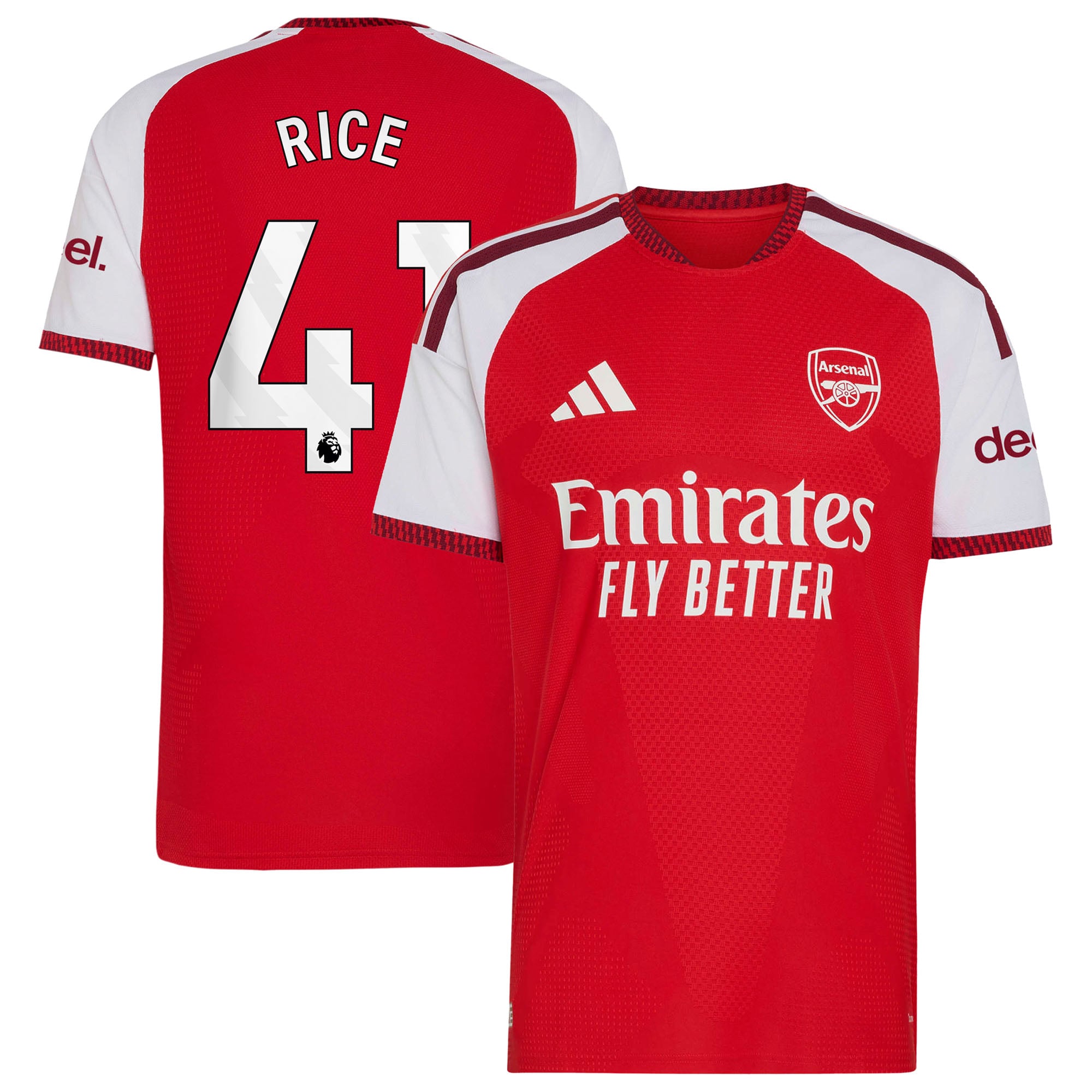 アーセナル 2026-27 ホーム オーセンティックユニフォーム Rice 41 