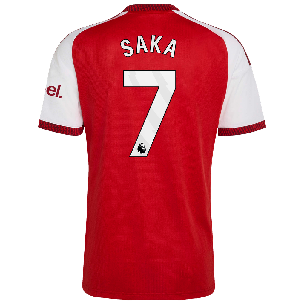 Arsenal adidas Home Shirt 2026-27 with Saka 7 printing