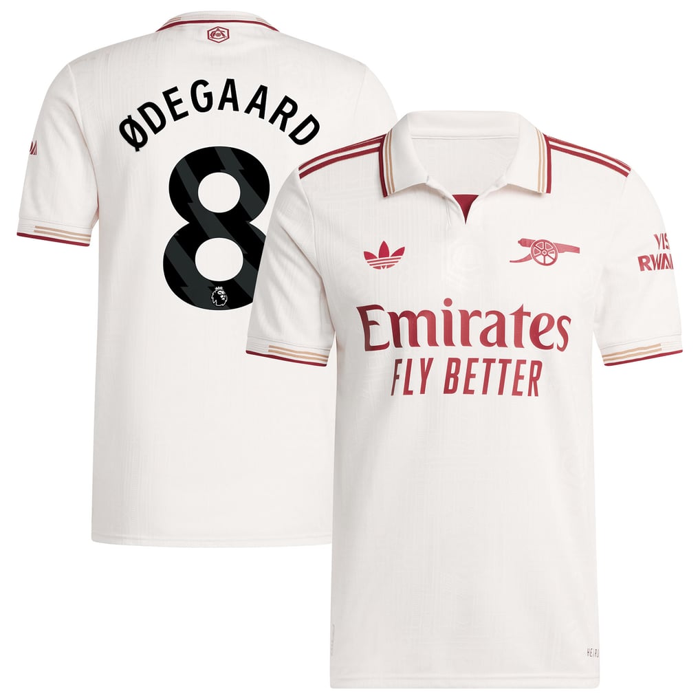 アーセナル 2025-26 サード オーセンティックユニフォーム Ødegaard 8 
