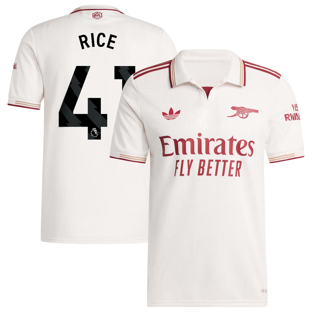 アーセナル 2025-26 サード オーセンティックユニフォーム Rice 41 