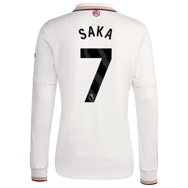 アーセナル 2025-26 サードユニフォーム 長袖 Saka 7 プリント