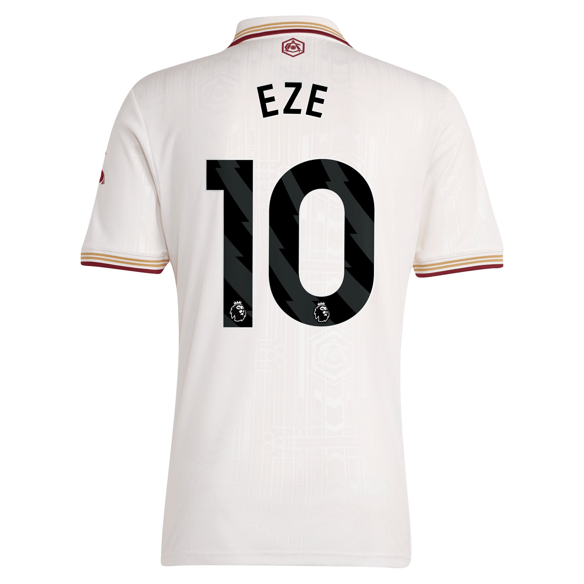 アーセナル サード ユニフォーム EZE 10番 長袖シャツ M adidas 