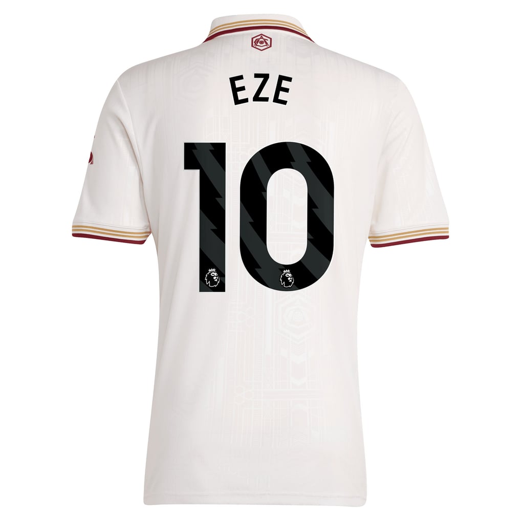アーセナル 2025-26 サードユニフォーム Eze 10 プリント