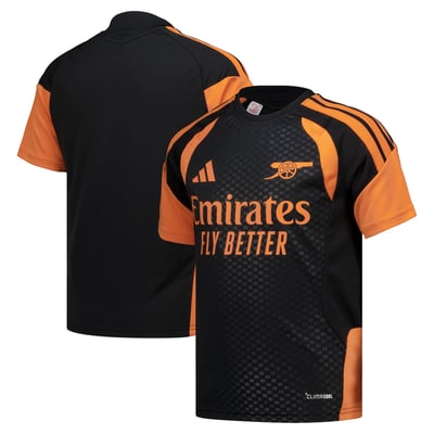 Arsenal adidas Training Jersey - Black - Kids