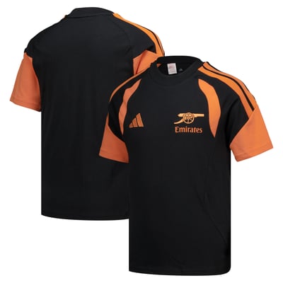Arsenal adidas Training T-Shirt - Black - Kids