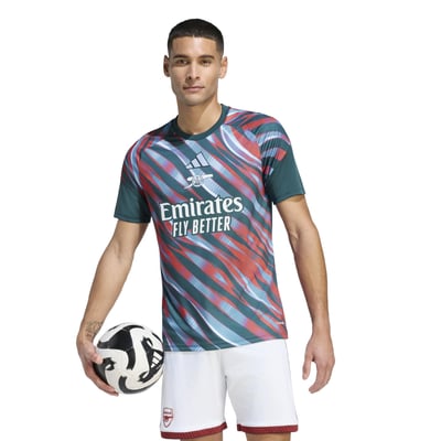 Maillot d'entraînement domicile d'avant-match Arsenal adidas 2026/27 - Vert