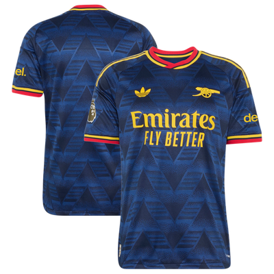 Maillot authentique Arsenal adidas 2026/27 extérieur avec écusson - Bleu marine
