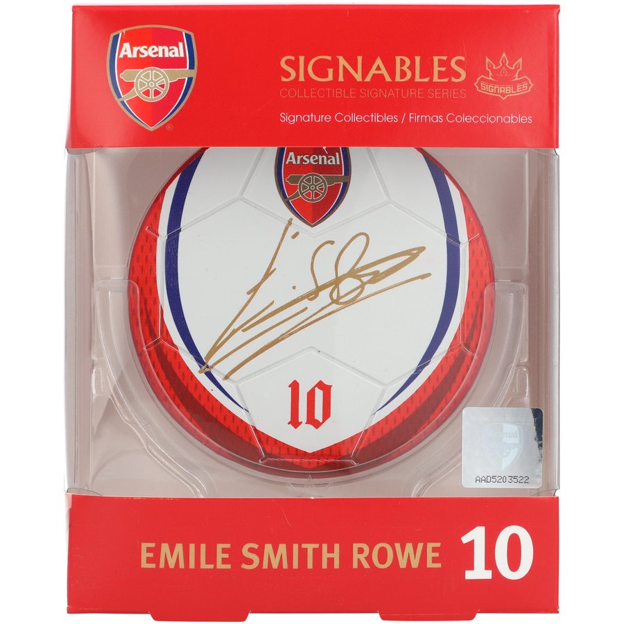 Signables Emile Smith Rowe Arsenal Signature Series Collectible