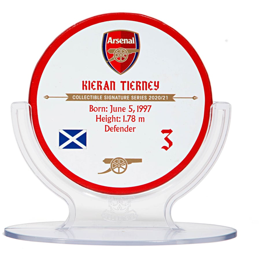 Kieran Tierney Memorabilia Arsenal Kieran Tierney Collectible ...