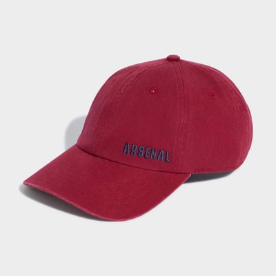 Casquette de baseball unisexe Arsenal adidas Rose ajustable - Bordeaux