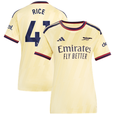 Maillot réplique troisième femme d'Arsenal (Declan Rice) adidas 2026/27 - Jaune