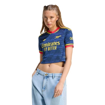 Maillot réplique court extérieur Arsenal adidas femme 2026/27 - Bleu marine