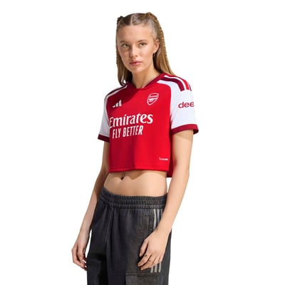 Maillot domicile court réplique Arsenal adidas femme 2026/27 - Rouge