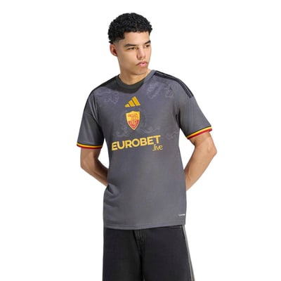 Maillot réplique troisième AS Roma adidas 2026/27 - Gris