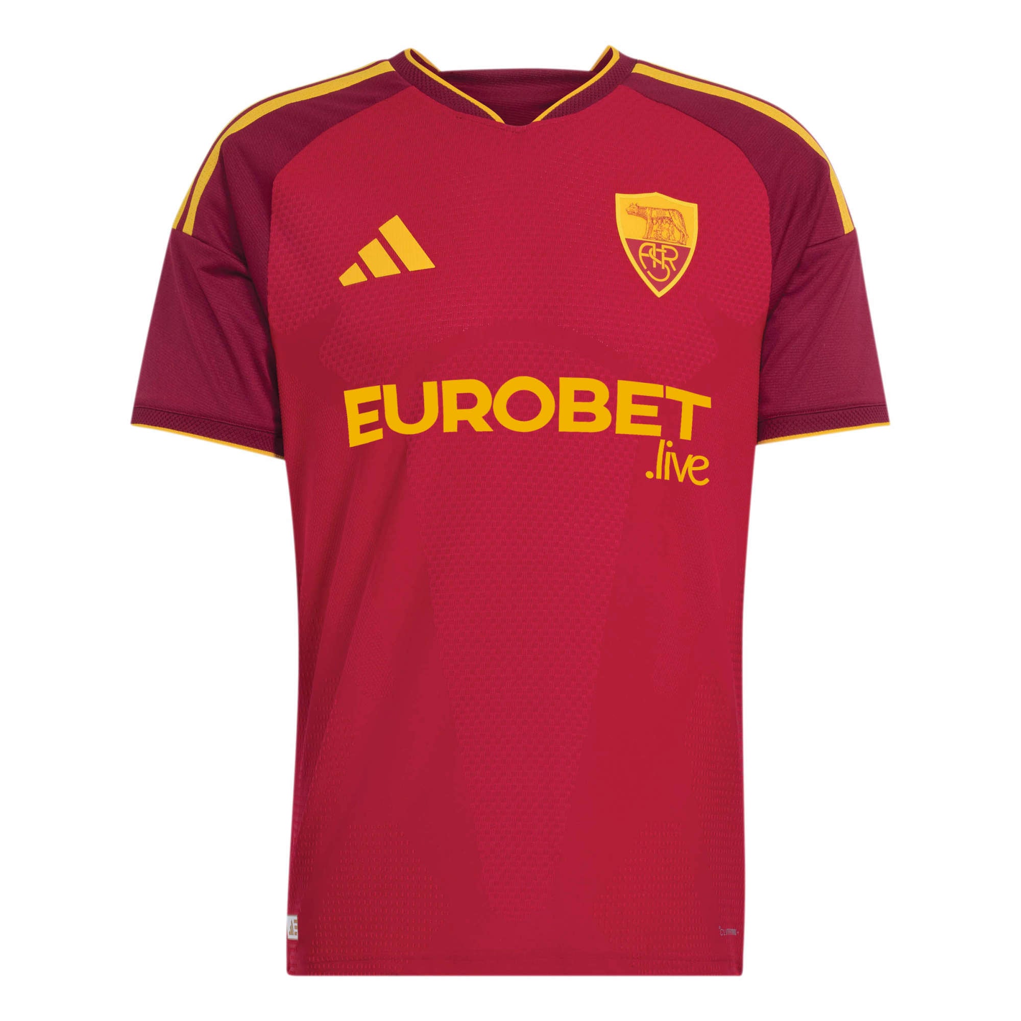 Men's adidas Red AS Roma 2026/27 Home On-Field Authentic Jersey
