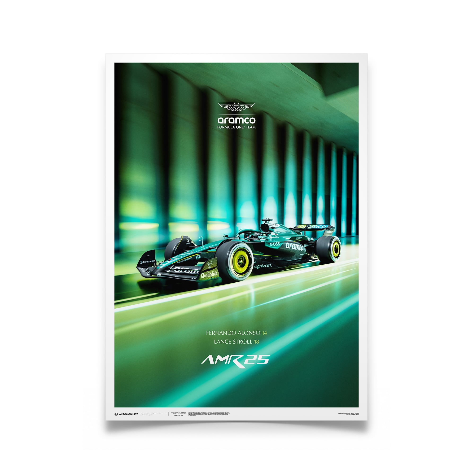 ASTONMARTINアストンマーチン F1オフィシャル 公式チームTシャツ新品 