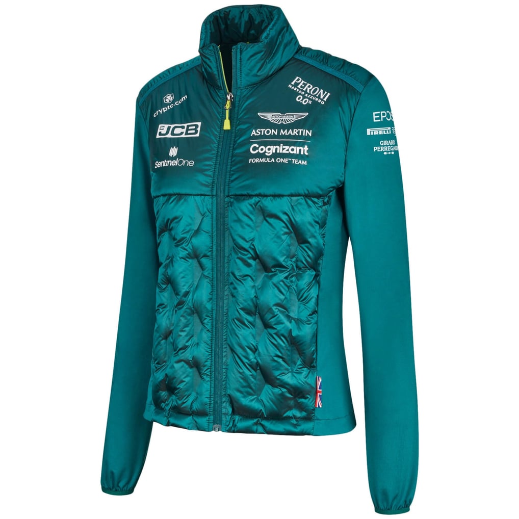 Aston Martin Cognizant F1 2022 Official Team Hybrid Jacket - Womens