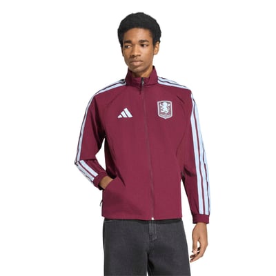 Aston Villa adidas Anthem Jacket - Claret