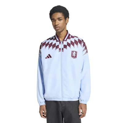 Aston Villa adidas Anthem Jacket - Sky