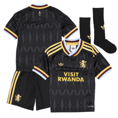 Miniequipación de visitante adidas del Aston Villa 2026-27