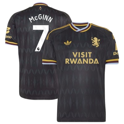 Camiseta adidas Away del Aston Villa 2026-27 con dorsal Mcginn 7