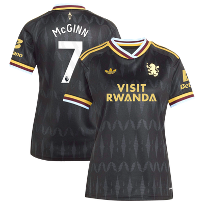 Aston Villa adidas Away Shirt 2026-27 - Womens with Mcginn 7 printing