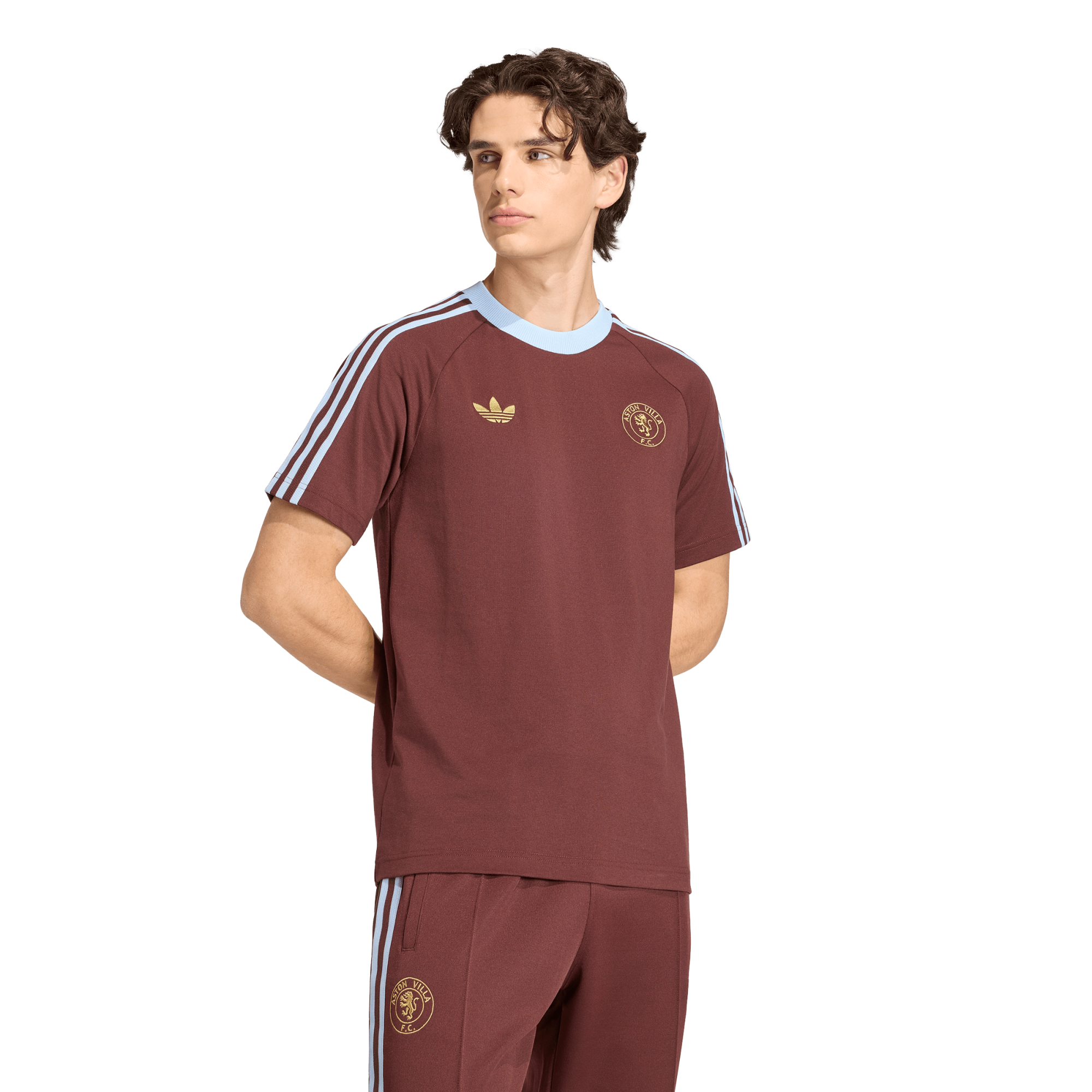 アストンヴィラ アストンヴィラ Hummel トレーニングシャツ DWS 古着 