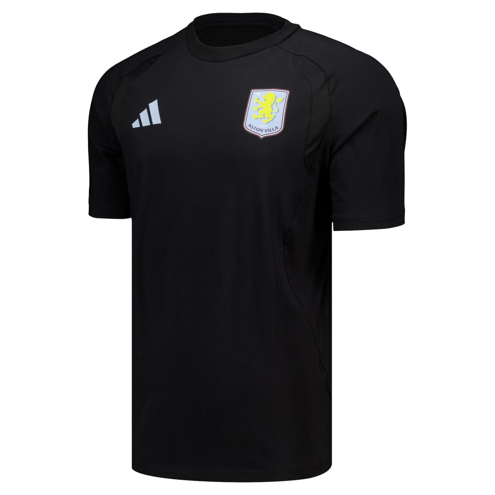 T-shirt de voyage Aston Villa adidas Tiro - Noir