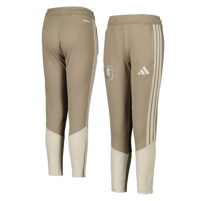 Aston Villa adidas Training Pants - Light Brown - Kids