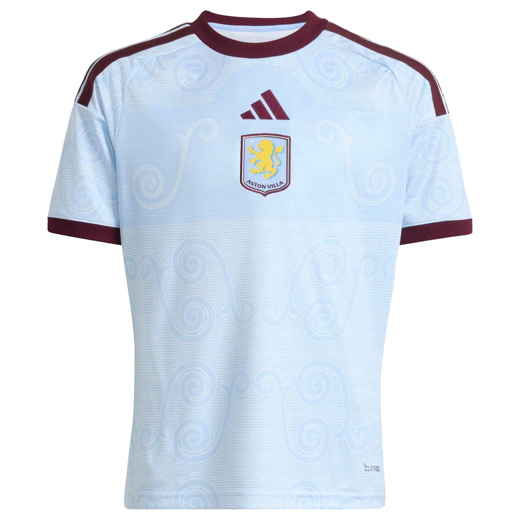 Aston Villa adidas WSL Third Shirt 2026-27 - Kids with McAulay 27 printing