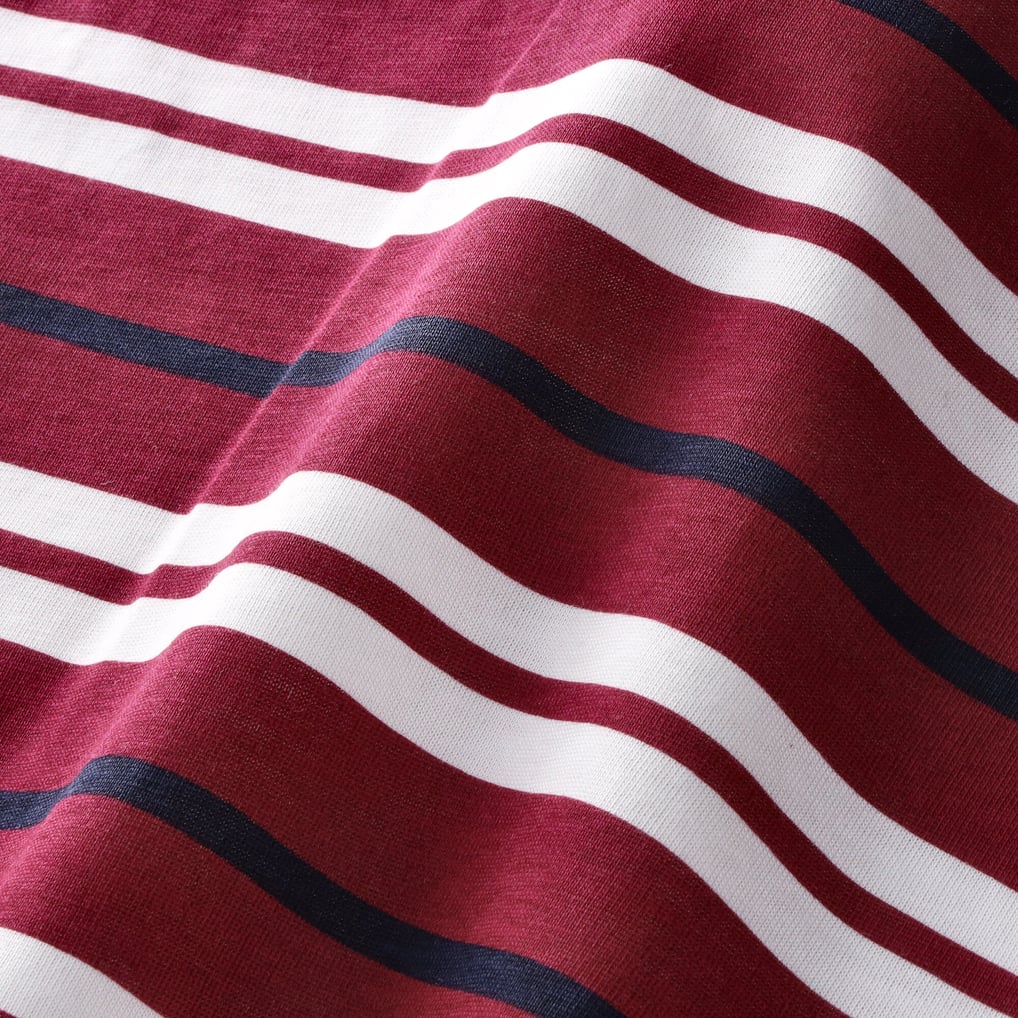 Aston Villa Classics Core T-Shirt - Claret/Navy/White - Kids