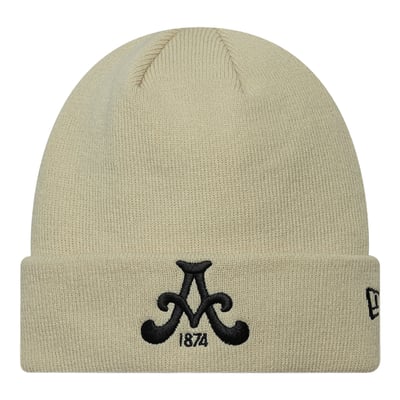 Gorro con puños Aston Villa New Era con el logotipo - Piedra - Unisex
