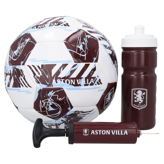 Couverture Polaire Sherpa Aston Villa – 152x117 Cm, Officielle Premier League, Bordeaux Et Bleu