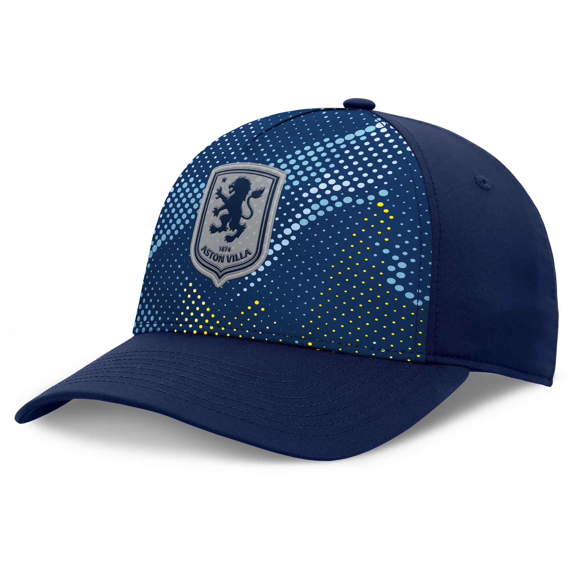 Aston Villa Wilding Structured 5 Panel Midcrown Stretch Cap - Athletic ...