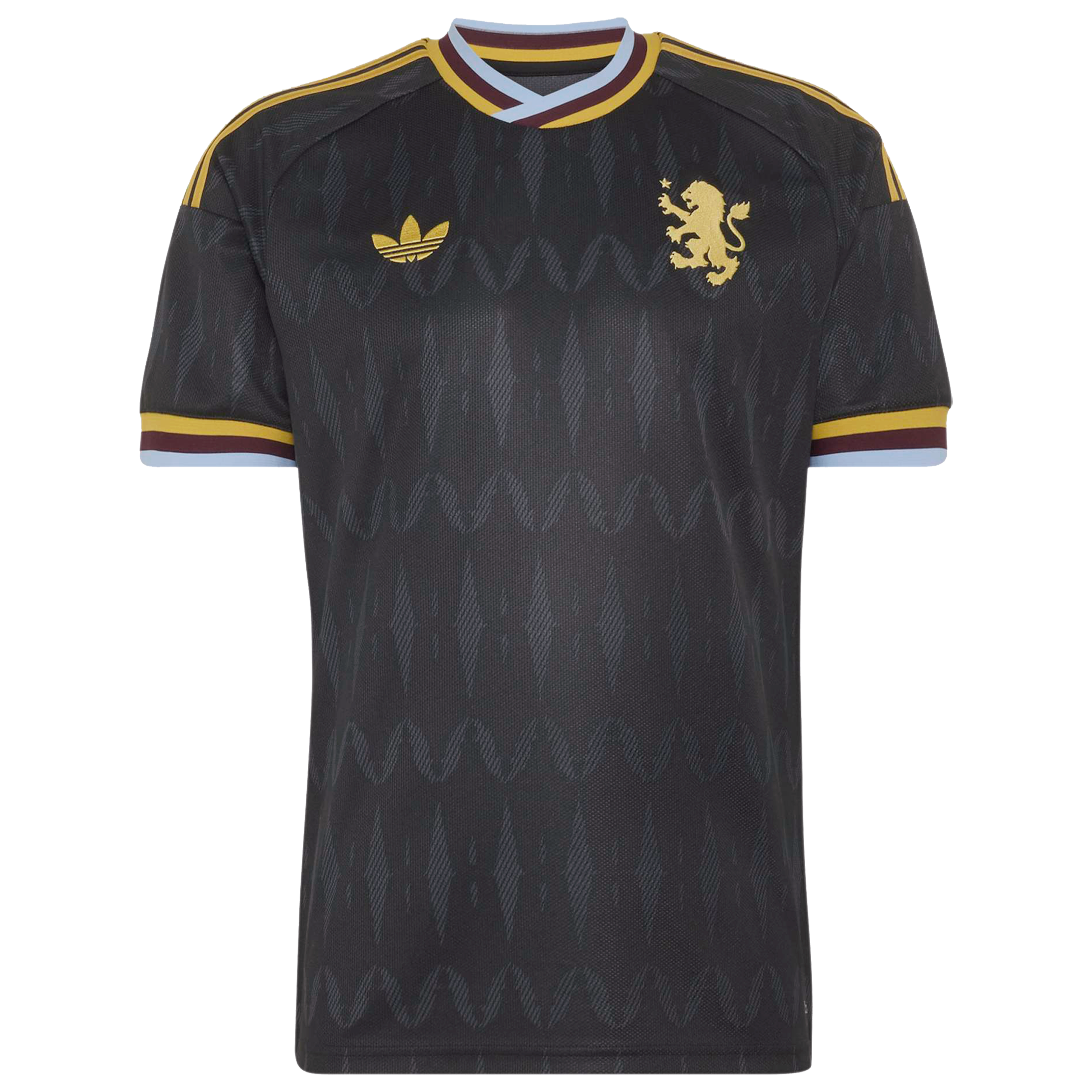 Men's adidas Black Aston Villa 2026/27 Away Replica Jersey