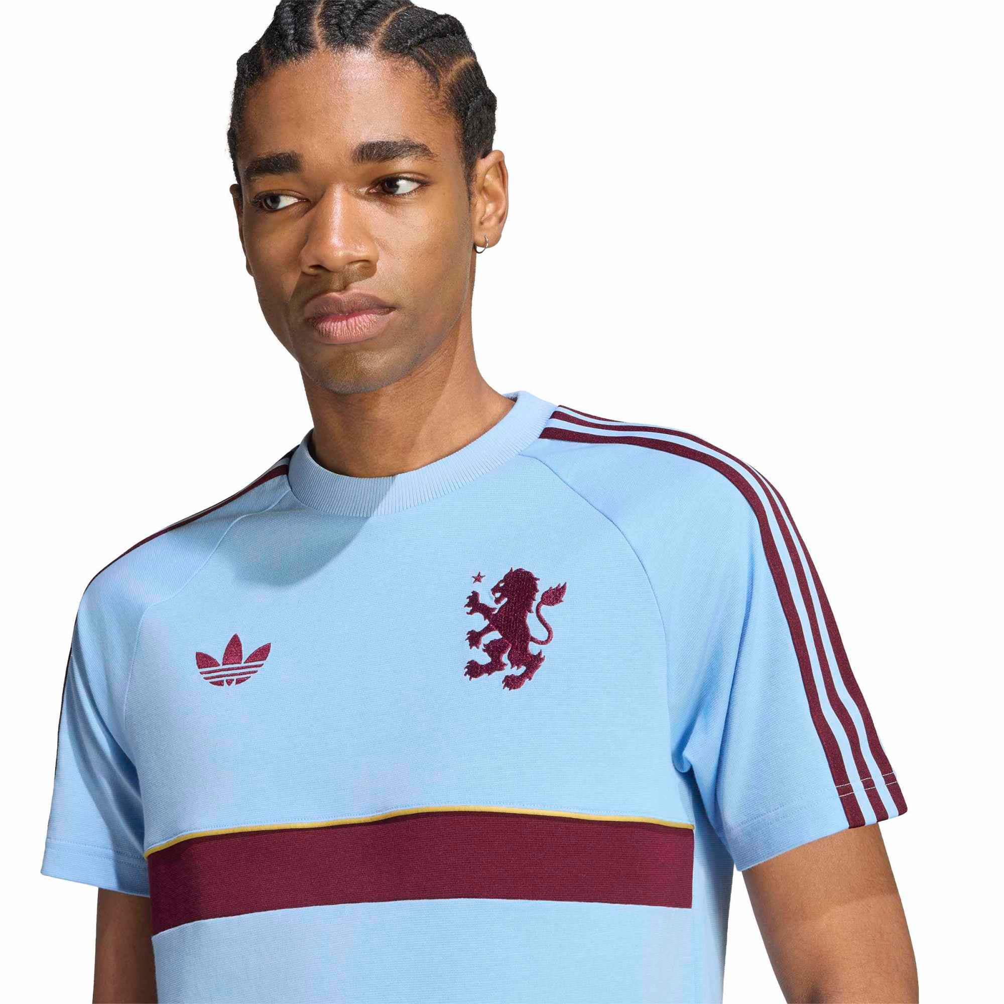 Men's adidas Originals Blue Aston Villa OG 2.0 T-Shirt