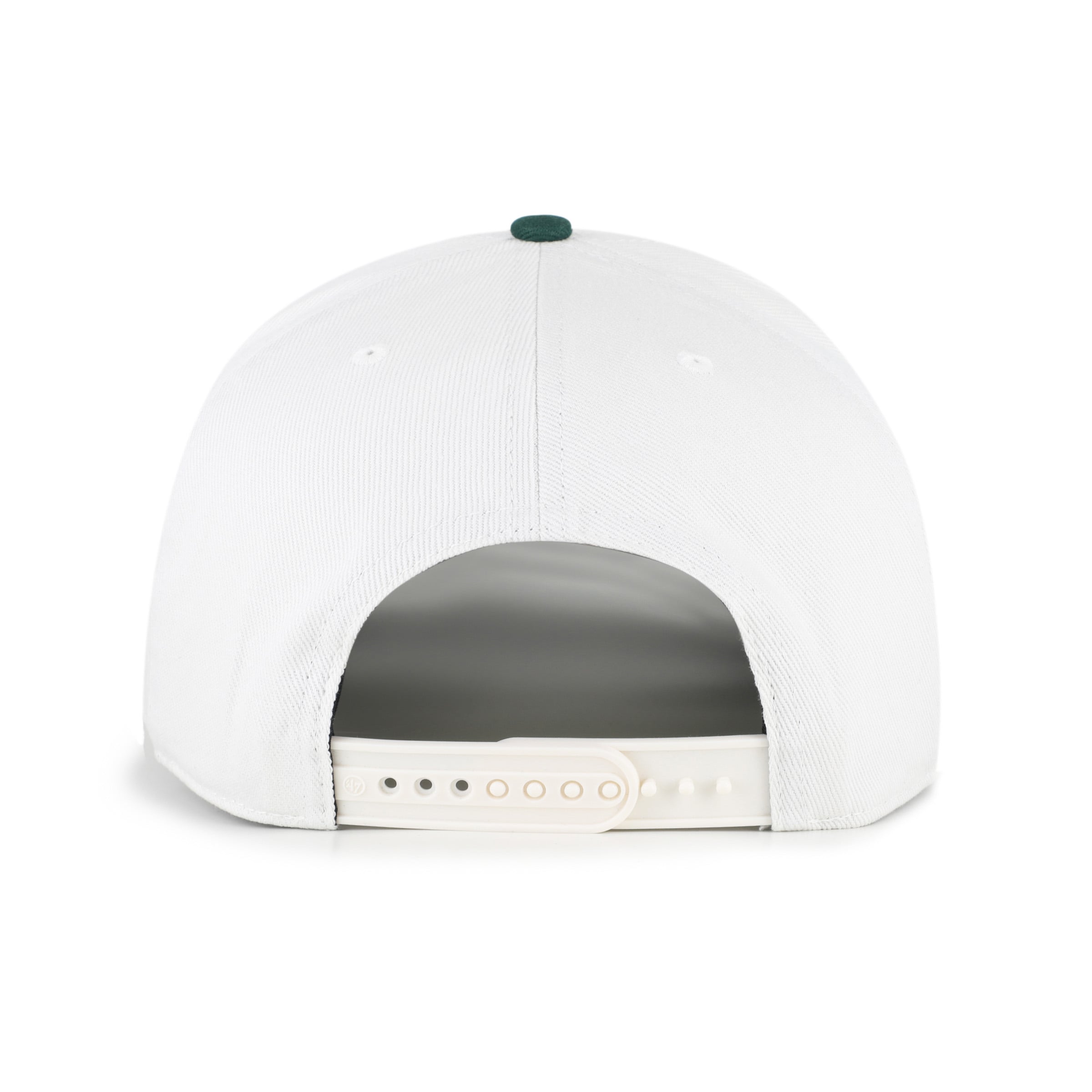 Casquette réglable Athletics Enfield Hitch blanche et verte pour homme, modèle 47