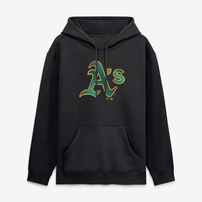 Athletics  Metallic Mascot Hoodie - Black