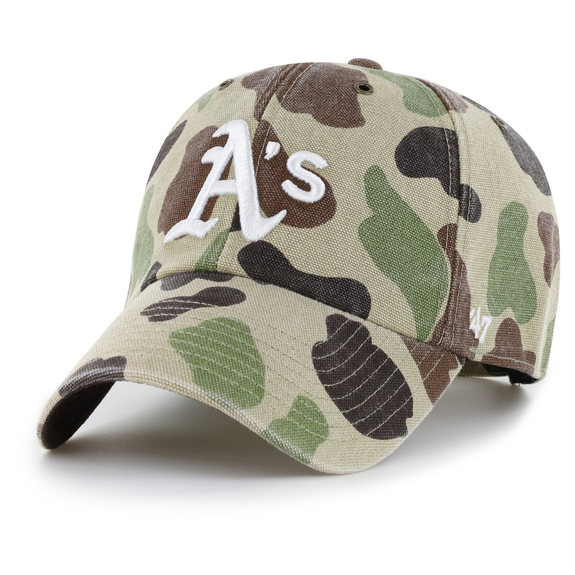 Casquette ajustable Carhartt x '47 Camo Athletics Duck Clean Up pour homme