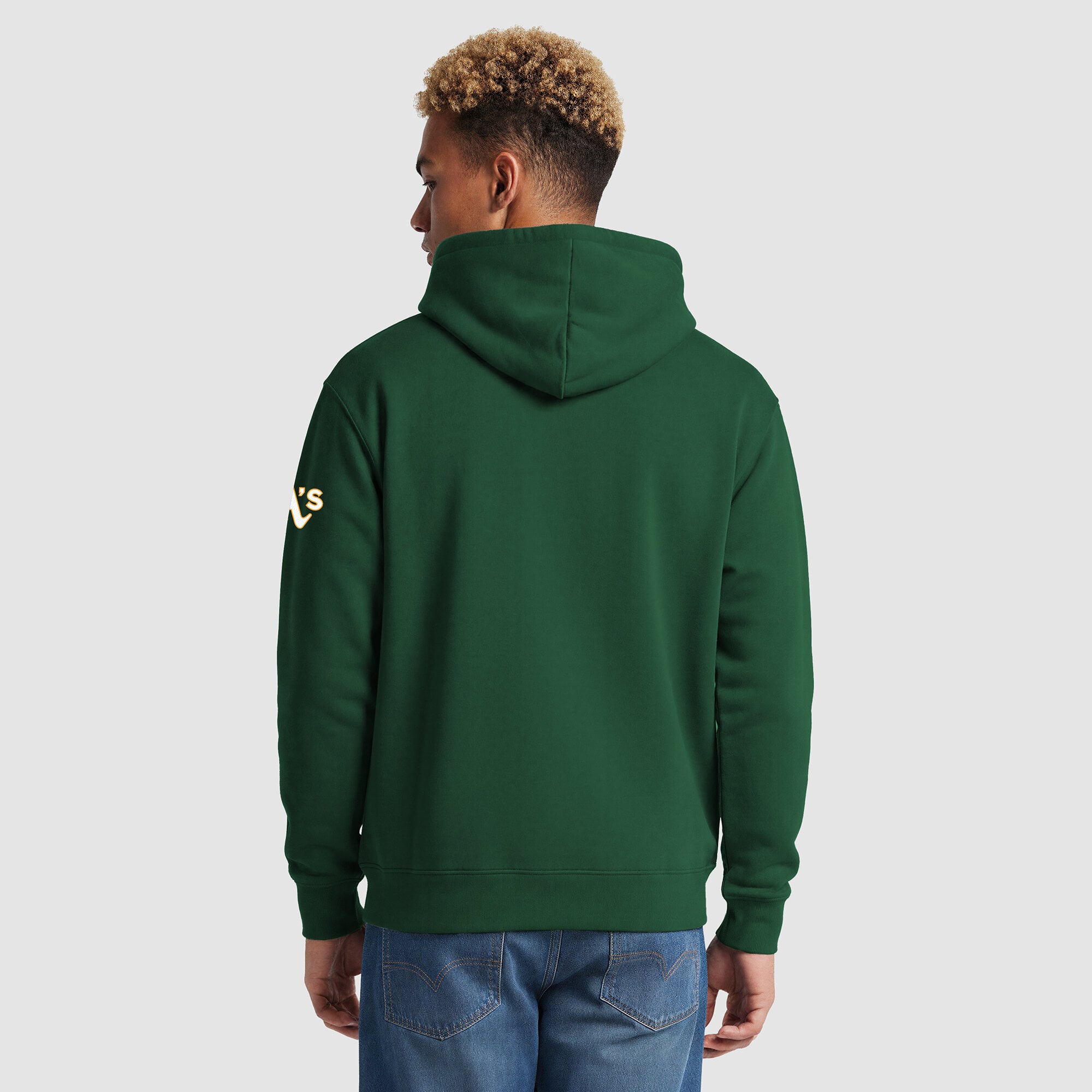 Men's Champion  Green Athletics Fleece Hoodie