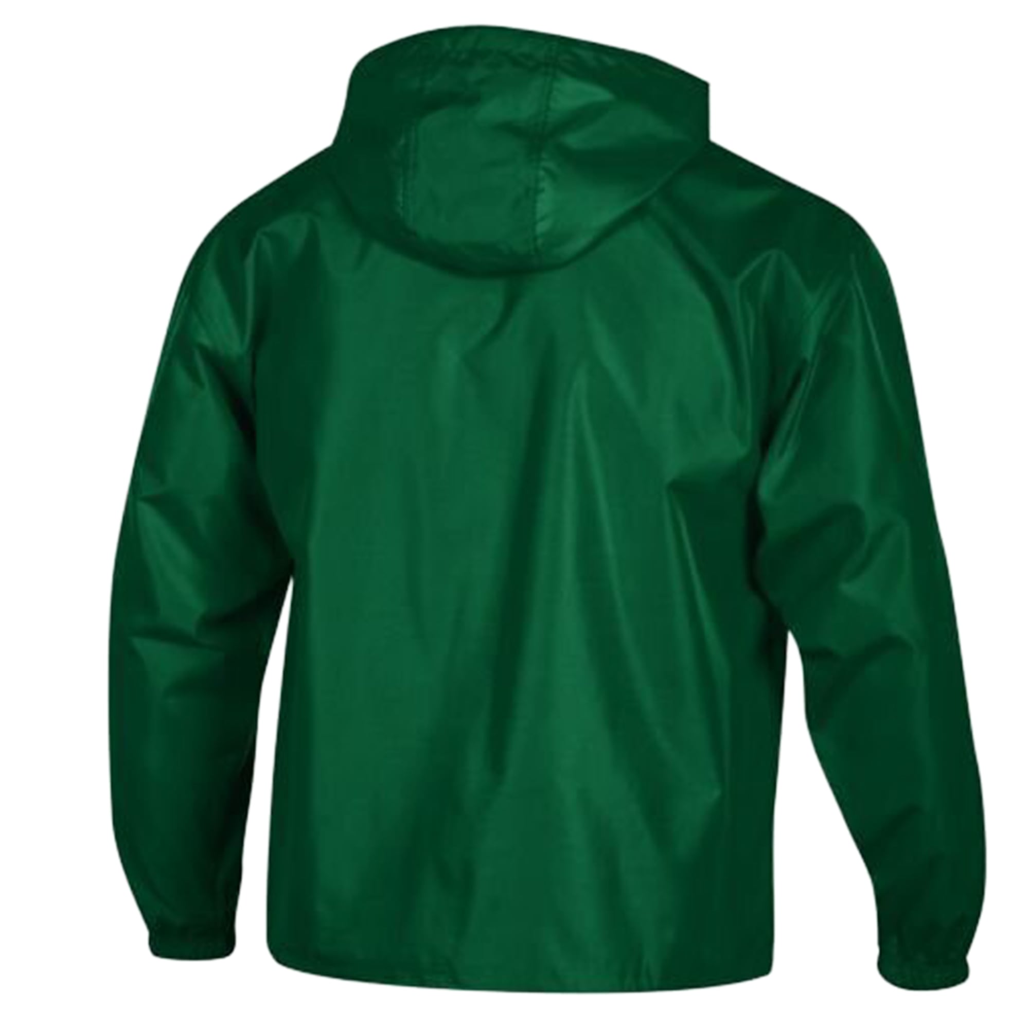 Men's Champion Green Athletics Packable Windbreaker Half-Zip Jacket