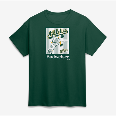 Athletics Budweiser T-Shirt - Green