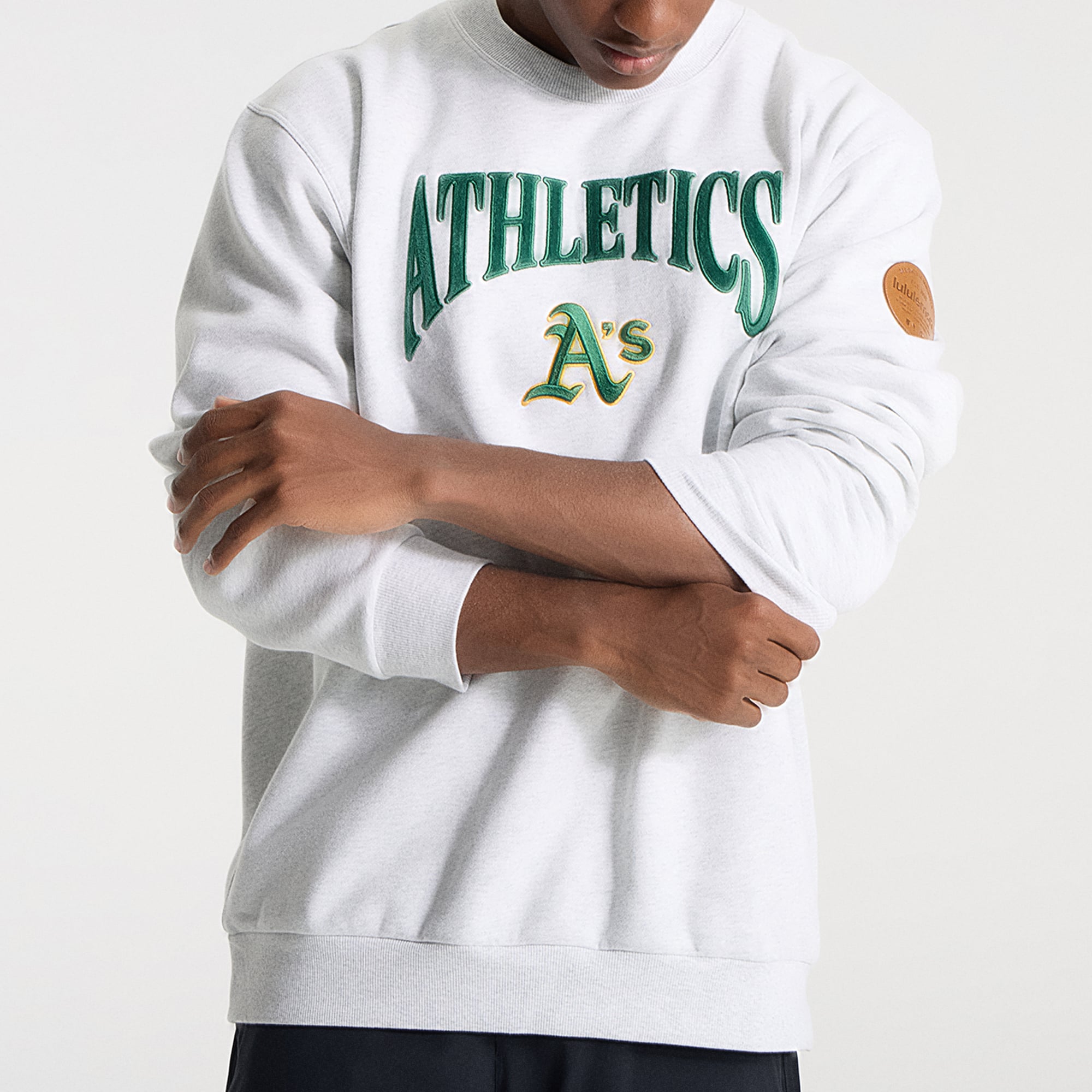 Sweat-shirt Steady State Athletics Heathered Core Ultra Light Grey pour homme de lululemon