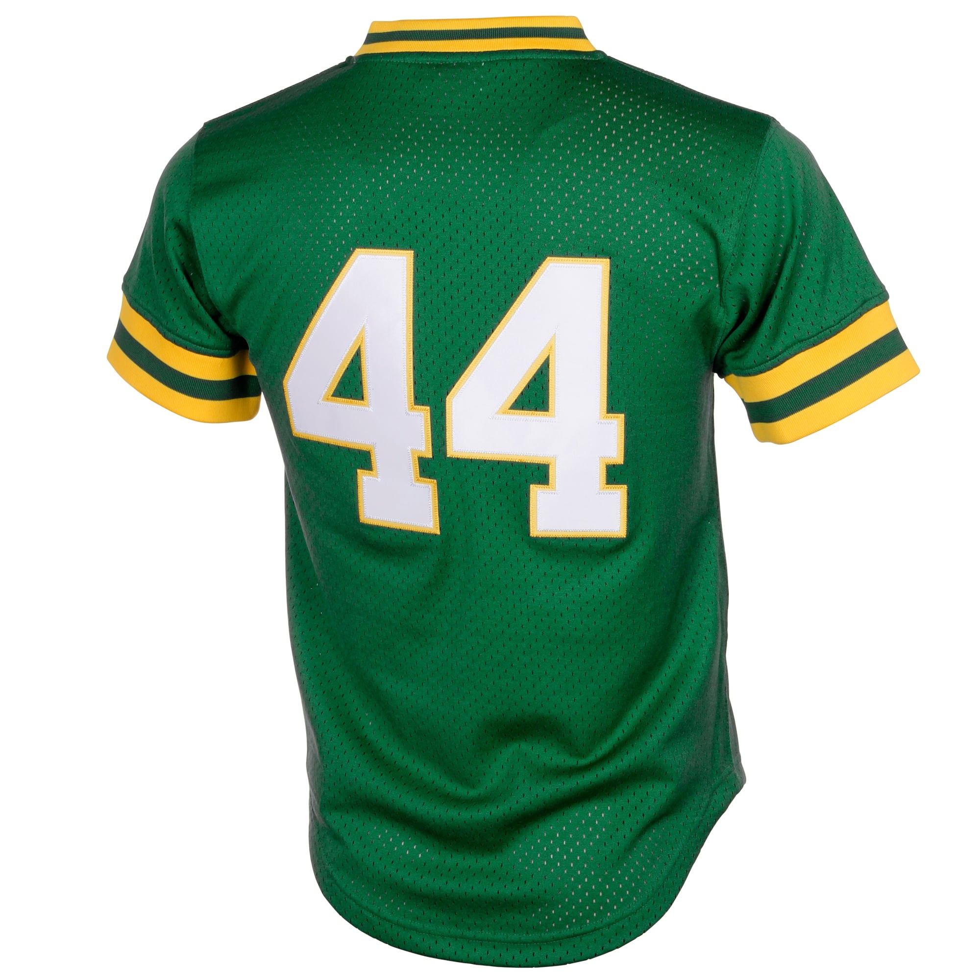 Men's Mitchell & Ness Reggie Jackson Green Athletics Authentic