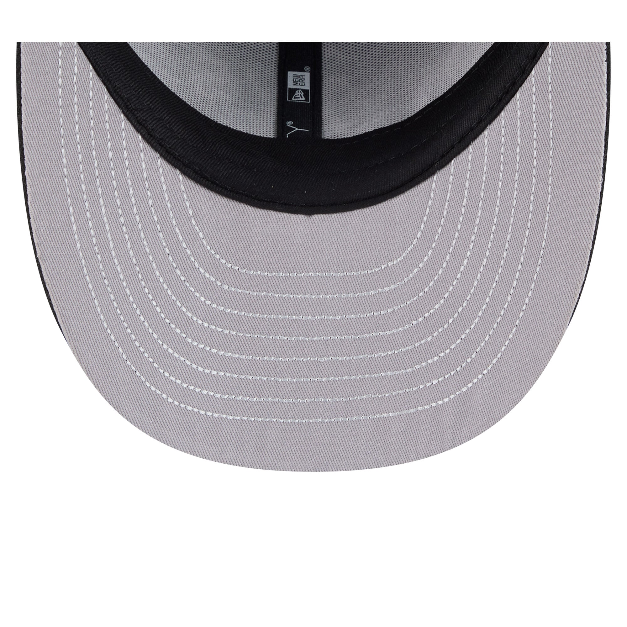 Casquette ajustée New Era Athletics Americana Bald Eagle 59FIFTY pour homme, noire, modèle pré-courbée.