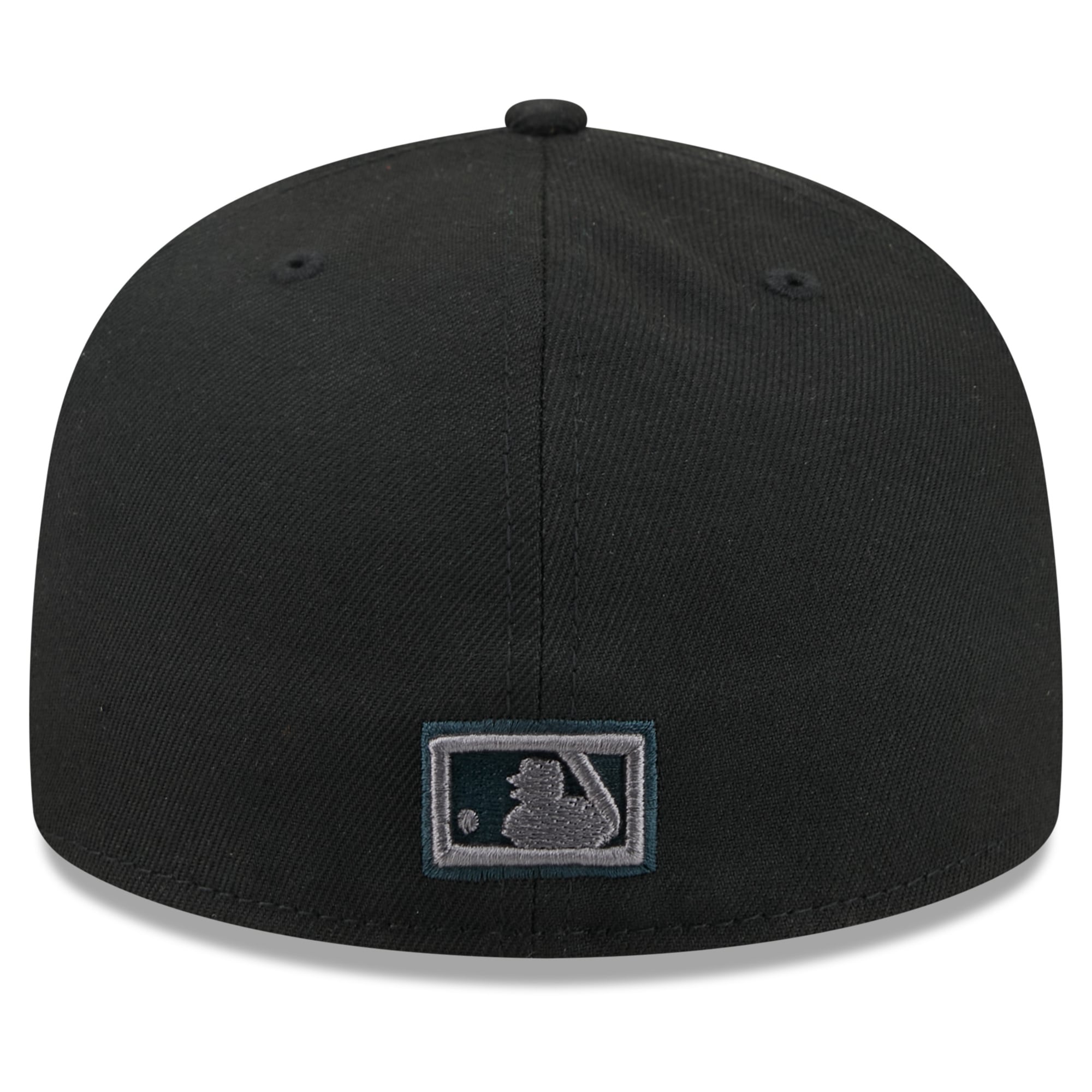 Casquette ajustée New Era Athletics Color Pop 59FIFTY pour homme, noire