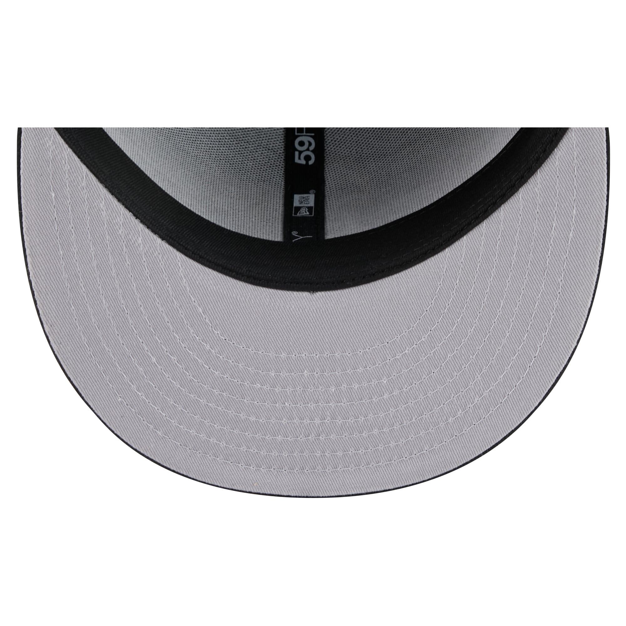 Casquette ajustée New Era Athletics Color Pop 59FIFTY pour homme, noire