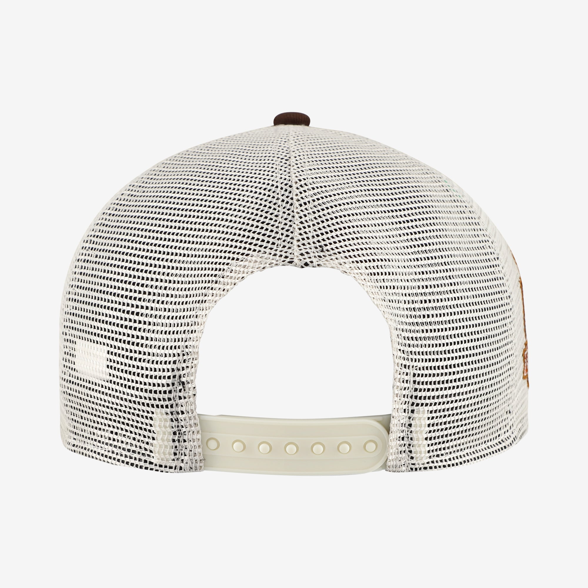 Casquette trucker ajustable New Era Athletics marron à motif citrouille épicée 9FORTY pour homme